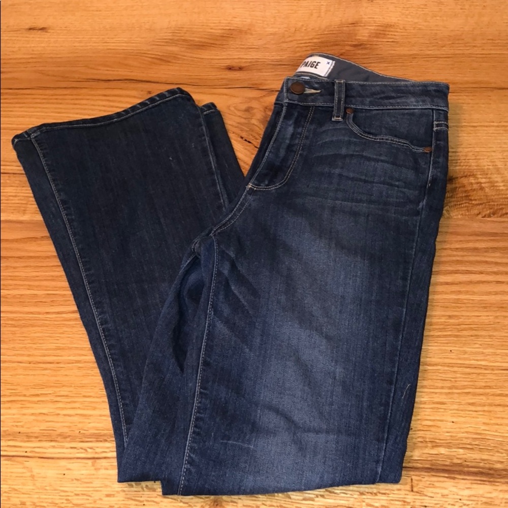 PAIGE High Rise Bell Canyon size 27
